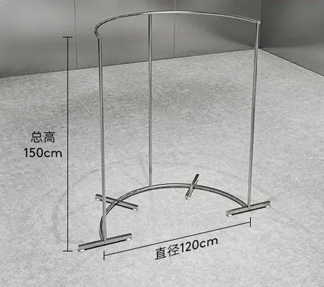 SM Leo Stainless Steel Accessory Display Stand from SM