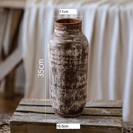 JUHAN Isolde Rustic Floral Arrangement Pottery Vase from JUHAN