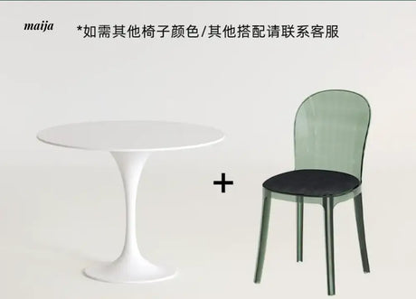 PUMPKIN BOX Round Tulip Dining Table from PUMPKIN BOX