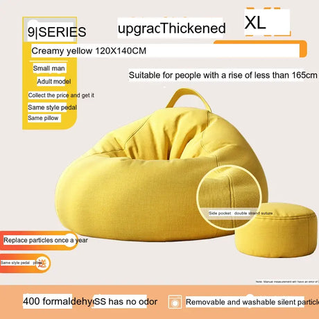 LEDONG Elowen Cozy Creative Bean Bag Chair from LEDONG