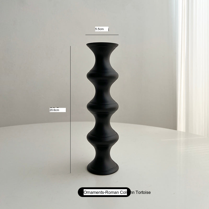 LIVETAI Seraphina Vintage Elegant Solid Wood Candlestick. from LIVETAI