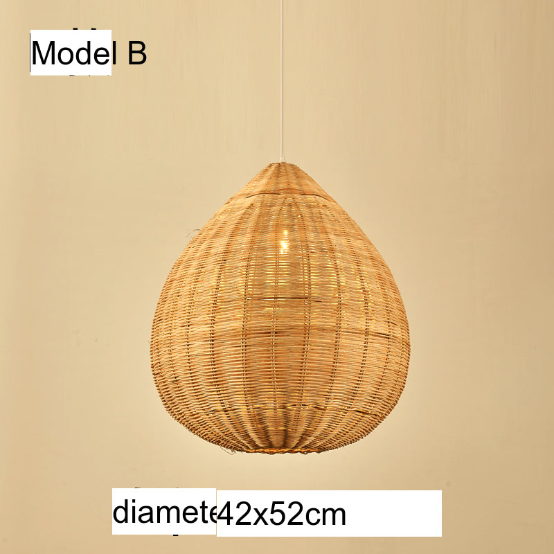 BOJI Kintaro Elegant Bamboo Chandeliers from BOJI