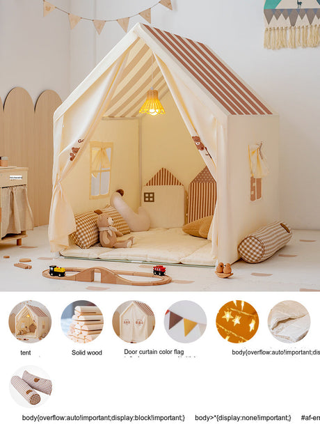 LITTLE DOVE Isidore Enchanted Castle Indoor Tent Playhouse from LITTLE DOVE
