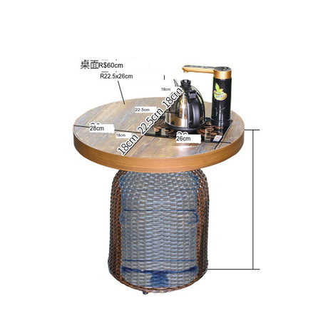 ZIYE Aravind Elegant Compact Balcony Tea Table Set from ZIYE