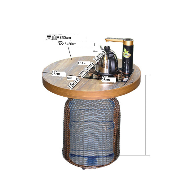 ZIYE Aravind Elegant Compact Balcony Tea Table Set from ZIYE