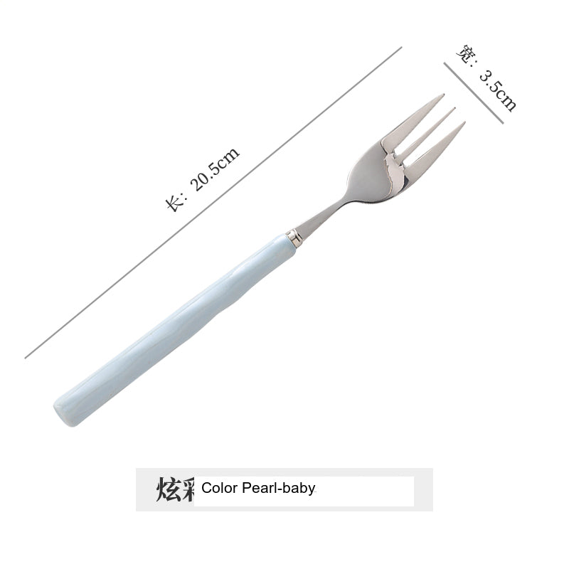MOSE Colorful Pearl Glaze Spoon from MOSE