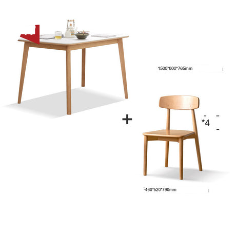 GENJI Harumi Elegant Solid Wood Long Table from GENJI