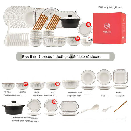 MOSE Modern Minimalist Tableware Set from MOSE