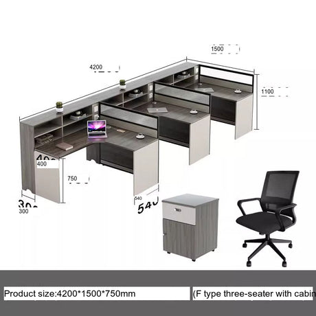 MUTINI Jasper Sleek Modern Office Desk Set from MUTINI
