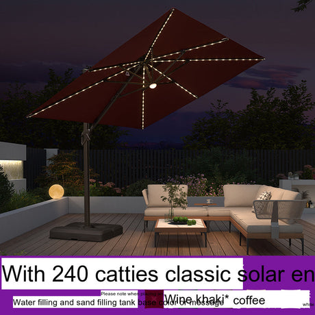 ZIYE Hiroshi Eco-Friendly Solar Street Umbrella from ZIYE