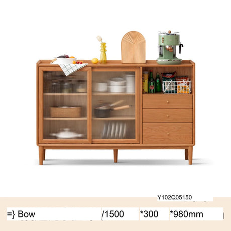 GENJI Hiroshi Sleek Wooden Storage Kitchen Cabinet from GENJI
