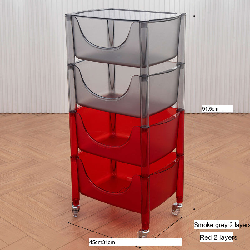 NIYE Olten Stylish Multilayer Storage System for Bed Cart from NIYE