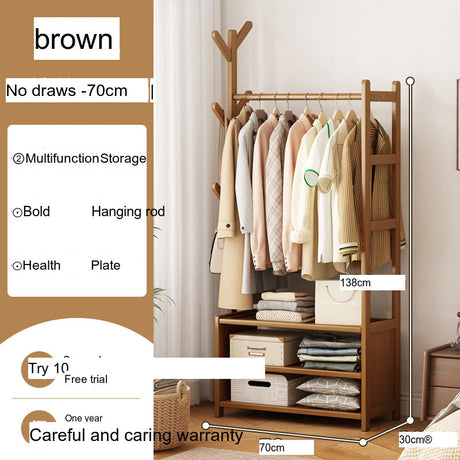 EASYREST Tamsin Elegant Natural Wood Storage Hanger from EASYREST