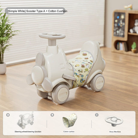 MIGOBEAR Two-in-One Airplane Rocker Children's Swings from KAWADENO
