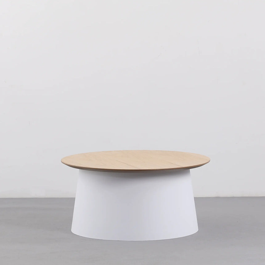 ABOUT WHITE Yule Coastal Minimalist Side Table from ABOUT WHITE