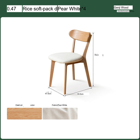 GENJI Hyun-Soo Scandinavian Natural Wood Highchair from GENJI