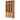 BAIYA SHUNAN Elowen Rustic Natural Wood Bookcase Furniture from BAIYA SHUNAN