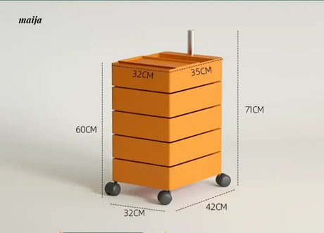 PUMPKIN BOX Rotating Storage Bedside Cabinet from PUMPKIN BOX