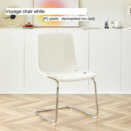 NIYE Isolde Sleek Transparent Dining Chair from NIYE