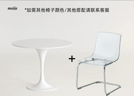 PUMPKIN BOX Round Tulip Dining Table from PUMPKIN BOX