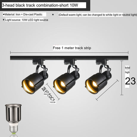 MODENG Retro Spotlight Bar Ceiling Light from MODENG
