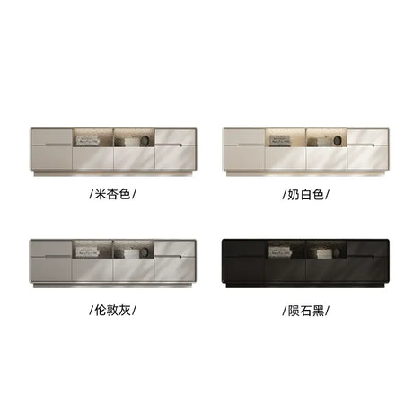 LINYUE Cassian Italian Minimalist Cream TV Cabinet from LINYUE