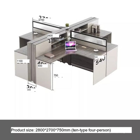 MUTINI Jasper Sleek Modern Office Desk Set from MUTINI