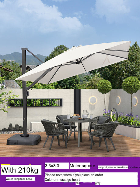 ZIYE Ryuichi Stylish Solar-Powered Umbrella Villa from ZIYE