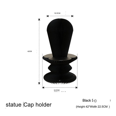 SHIBA Azura Chic Folding Hat Shelf Indoor Living Room. from SHIBA