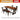 WEIMEI Calypso Rustic Sturdy Dining Table & Chair Set from WEIMEI