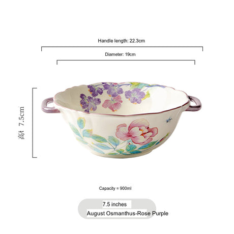 MOSE Twelve Flower Rice Bowl from MOSE