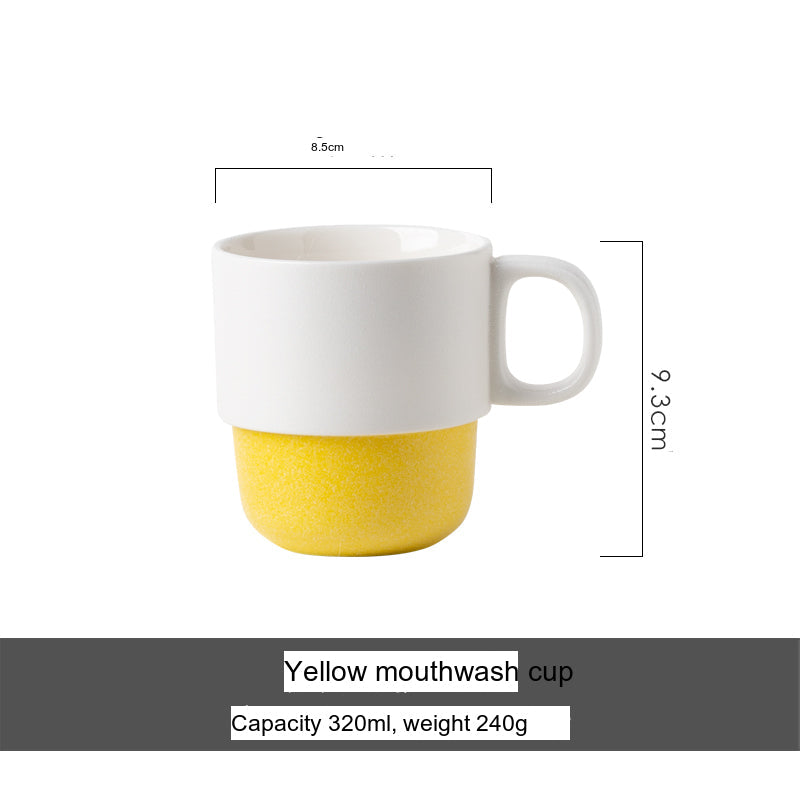 TIANRUN Haruki Elegant Snowflake Design Mouthwash Set from TIANRUN