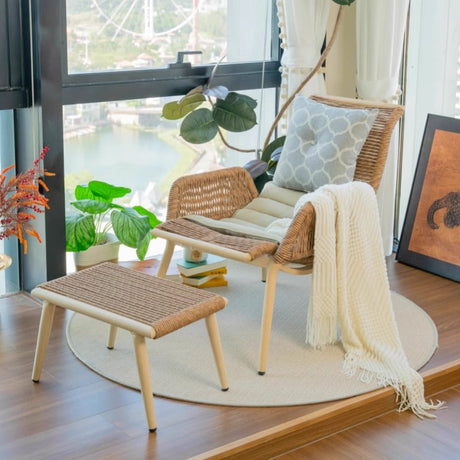 ZIYE Isadora Elegant Rattan Lounge Chair from ZIYE