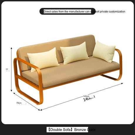 DIME GARDEN Marisol Modern Rainproof Outdoor Sofa Chair from DIME GARDEN
