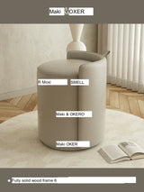 MOXER Nishikawa Elegant Luxury Swivel Makeup Chair from MOXER