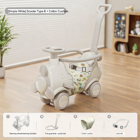 MIGOBEAR Two-in-One Airplane Rocker Children's Swings from KAWADENO