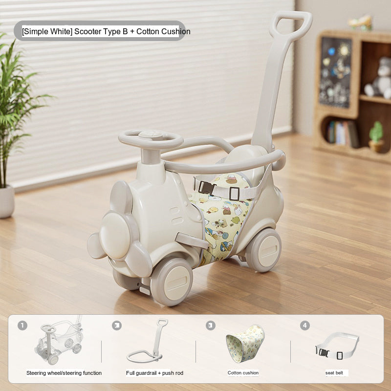MIGOBEAR Two-in-One Airplane Rocker Children's Swings from KAWADENO