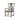 JINYI Asturias Wabisabi Retro Solid Wood Dining Set from JINYI