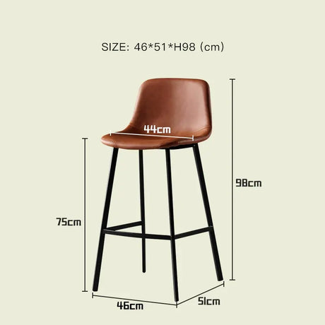 LAZYSPACE Oliver Peak Bar Chair from LAZYSPACE