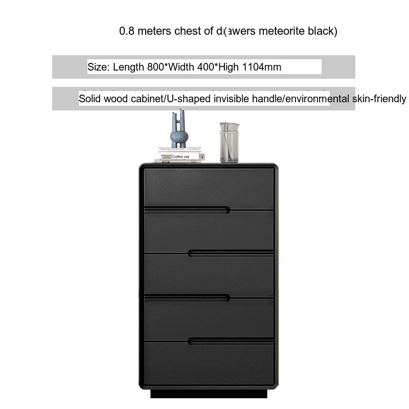 LINYUE Alaric Italian Solid Wood Eight-Drawer Storage Cabinet from LINYUE
