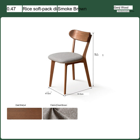 GENJI Hyun-Soo Scandinavian Natural Wood Highchair from GENJI