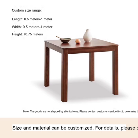 GENJI Hiroshi Elegant Solid Wood Dining Table from GENJI