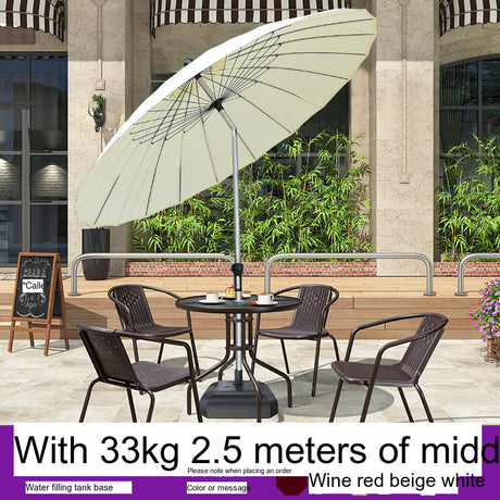 ZIYE Mateo Premium UV-Resistant Garden Umbrella from ZIYE