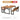 WEIMEI Serafina Versatile Waterproof Outdoor Chair Set from WEIMEI