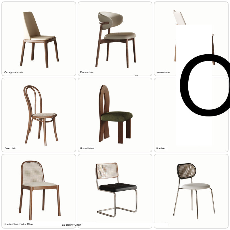 OROMA Lysandra Sleek Modern Dining Set from OROMA