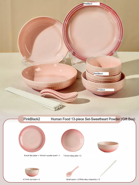 MOSE French Glaze Ceramic Tableware Set from MOSE