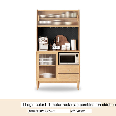 GENJI Akihiro Elegant Solid Wood High Cabinet from GENJI