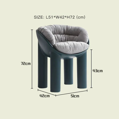 LAZYSPACE Zoey Elephant Legs Chair from LAZYSPACE