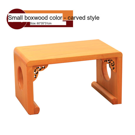 PAULOWNIA Seville Rustic Antique Bay Window Balcony TaTa Coffee Table from PAULOWNIA