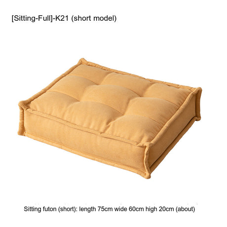 PULI Akihiro Premium Leather Cushioned Futon from PULI